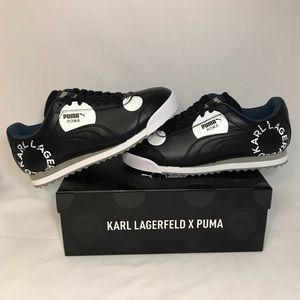 Karl Lagerfeld X Puma Roma Polkadot KL Shoes NEW
